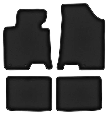 Immagine prodotto di Tappetini in moquette per Hyundai i40 2011- (station wagon/berlina) – set 4 pezzi, neri, su misura – Wielganizator DURBAN