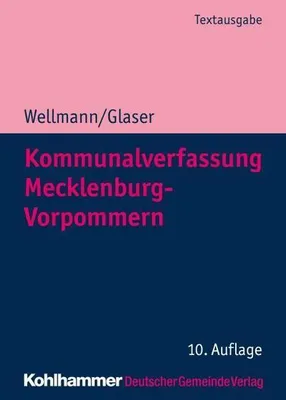Produktbild von Kommunalverfassung Mecklenburg-Vorpommern
