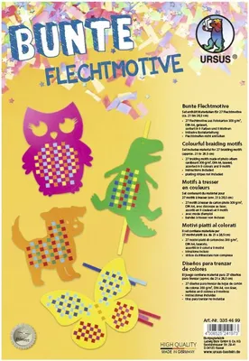 Produktbild von URSUS 3354699, Bastelset für Kinder, Mehrfarbig