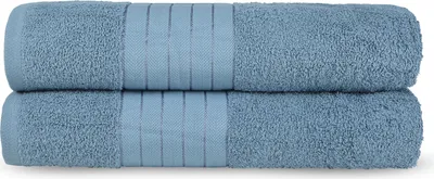 Obrázek produktu pro Muller Textiles 1000.20.93, Modrá, Bavlna, 2 kusů, 500 g/m², 70 x 140 cm