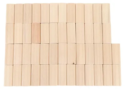 Domino-Zapfen-Set, 50 Stk. 8x22x50 mm für Holzbearbeitung