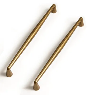 Imagen del producto de Pomos antiguos para muebles, juego de 6 unidades, distancia entre agujeros de 160 mm, para armarios