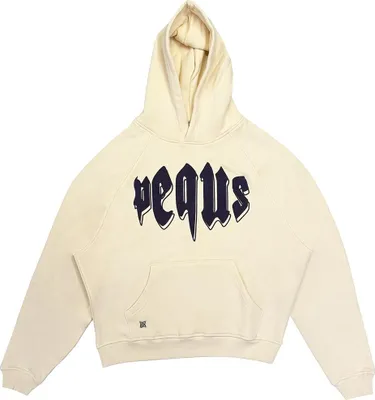Produktbild von PEQUS Herren Hoodie Outlined Mythic Logo cream S