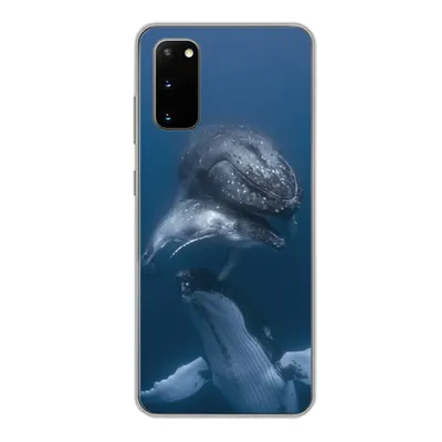 Produktbild von MuchoWow® Handyhülle Schutzhülle Hülle für Samsung Galaxy S20 Wale - Meer - Familie Silikon Softcase Handy Hülle - Bild