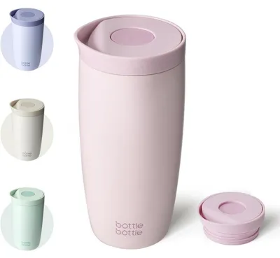 Produktbild von Thermobecher 500ml To Go Edelstahl doppelwandig auslaufsicher Rosa