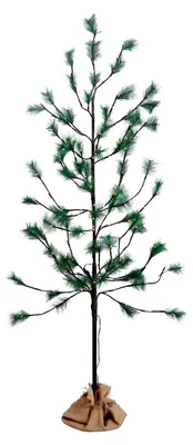 LED Tannenbaum 120 cm 80 LEDs warmweiß kaltweiß IP44 Weihnachtsdeko