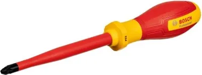 Produktbild von Schraubendreher, Bosch Professional VDE, PZ3x125, Isoliert bis 1000V, Thermoplastischer Elastomer (TPE)
