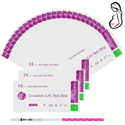 25 Ovulationstests, 25 mIU/ml, LH-Peak-Erkennung