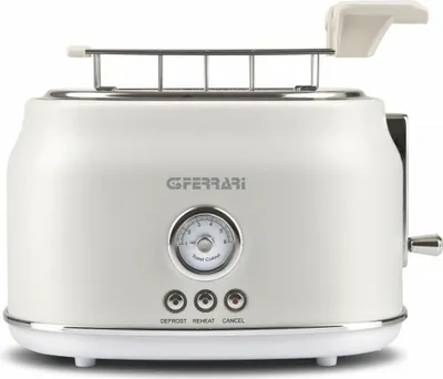 Produktbild von G3 Ferrari Toaster Edelstahl beschichtet "Artista" weiß G1013401