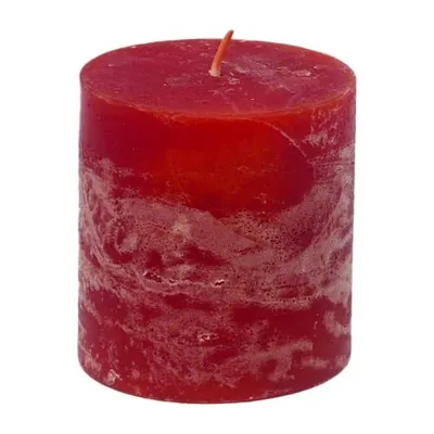 Produktbild von Kerze Rustic Ø 7 x 7,5 cm, rot