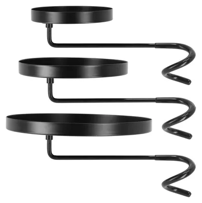 Image de Étagère télescopique - Noir - Taille S - H 181 cm