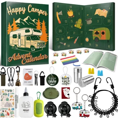 Camping Adventskalender 2026 – 24 Outdoor-Accessoires