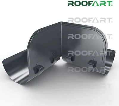 Produktbild von Prallblech Größe 7 tlg 90° anthrazit RAL 7016 Roofart