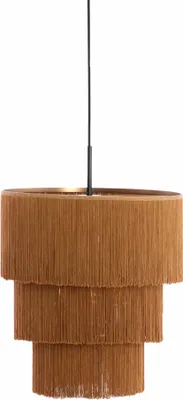 Zdjęcie produktu dla Light & Living - lampa wisząca - Malaika - brązowy - metal - Ø 45cm - E27 - 2990882
