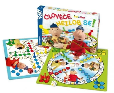 Obrázek produktu pro Člověče, nezlob se! Pat a Mat 2v1 společenská hra