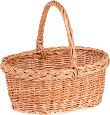 Obrázek produktu pro Proutěný dárkový koš v přírodní barvě 35x25 H15/30 cm