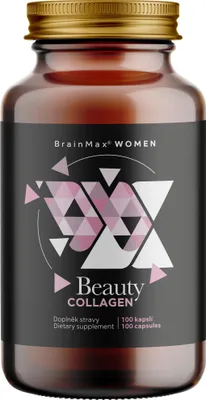 Produktbild von BrainMax Women Beauty Fischkollagen 2400 mg, 100 Gemüsekapseln