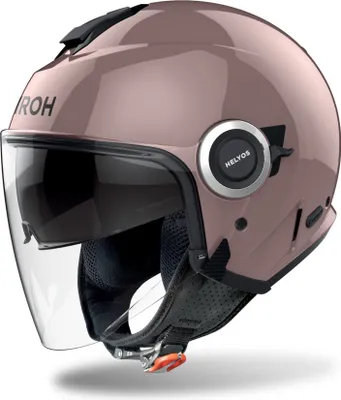Produktbild von Open-Face Crosshelm Schutzhelm Airoh Helyos Metall Pink mit Visier Größe M