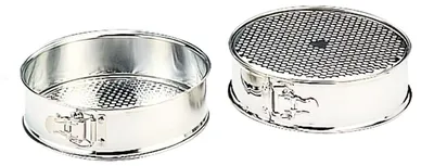 Springform 26 cm, quadratisch, antihaftbeschichtet, silber