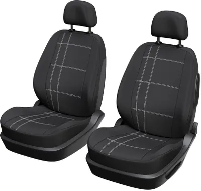 Produktbild von XL COVER 167001 2 Sitzbezüge Auto Vorne Universal Schwarz
