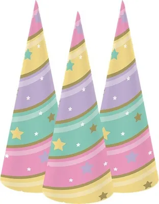 Produktbild von Partyhüte Unicorn sparkle, 8Stk.