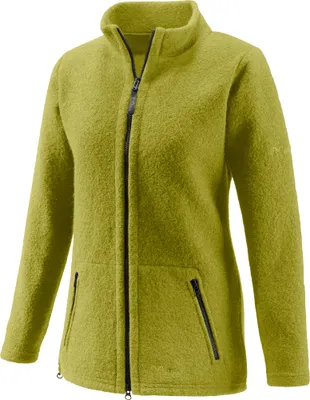 Produktbild von Mufflon Mu-Lou Damenwolljacke, kiwi, XXXL, wind- und wasserabweisend, isolierend, leicht tailliert