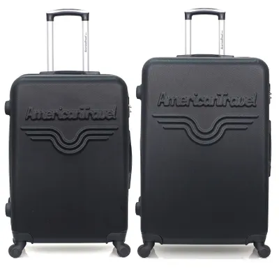 Produktbild von AMERICAN TRAVEL – 2er-Set – Großer Koffer und Wochenendkoffer CHELSEA