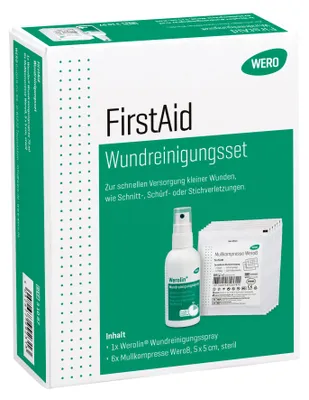 Produktbild von WERO Wundreinigungsset FirstAid