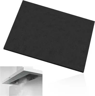 Imagen del producto de Filtro de carbón activado para campana extractora, 57x47 cm, cortable, para la cocina