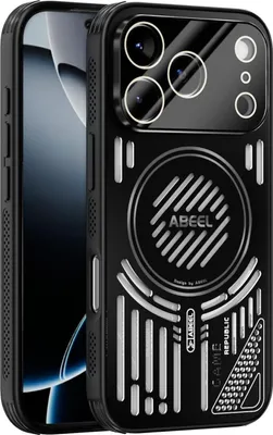 Obrázek produktu pro Pro Apple iPhone 17 Pro ABEEL Ice Series MagSafe pouzdro na odvádění tepla Black
