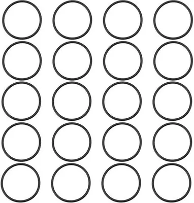 Productafbeelding van Nitril O-ring, 50 mm - Slijtvast - 20 stuks - Geschikt voor sanitair - Afdichting