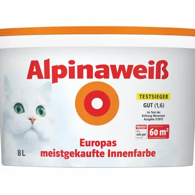 Produktbild von Alpina Alpinaweiß Alpina Alpinaweiß 8Ltr.