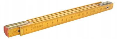Produktbild von DBautomotive Klapp-Maßstab Holz 1m doppelseitig robust
