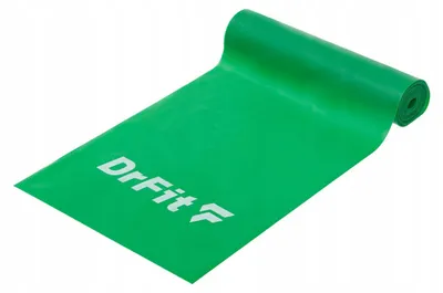 Obrázek produktu pro DrFit Zelená rehabilitační guma na cvičení, odpor 5,4 kg
