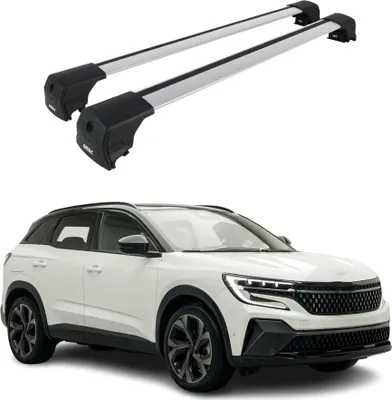 Produktbild von Dachträger Grundtäger für Renault Austral 2022-2026 75kg Aluminium Silber 2 tlg