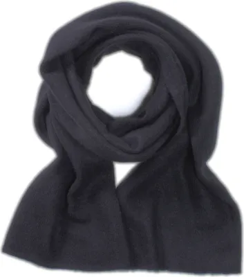 Produktbild von TUMELO Schal Damen & Herren, edler 100% Kaschmirschal, Uni, warmer Strickschal, weicher Wollschal - Schwarz