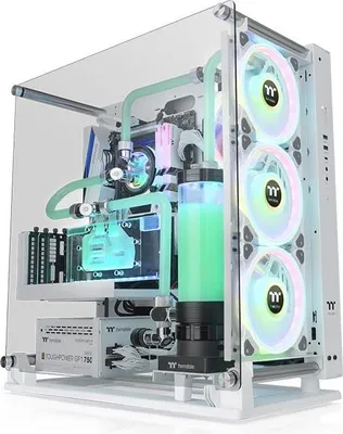 Produktbild von Thermaltake Core P3 TG Pro, Midi Tower, PC, Weiß, ATX, EATX, micro ATX, Mini-ITX, SPCC, Gehärtetes Glas, Gaming