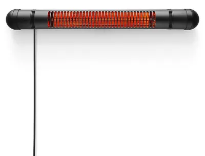 Produktbild von Terrassenheizung - 2500 Watt - Wandmontage - Schwarz - Mit Fernbedienung