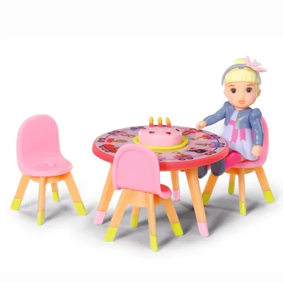 Immagine prodotto di BABY born Minis Happy Birthday Lea playset con tavolo