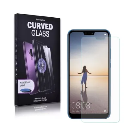 Produktbild von 5x UV-Liquid 9H Panzerglas für Huawei P20 Lite 3D KLAR echtes Tempered Panzerhartglas Schutzglas Displayschutz Panzerfolie Schutzfolie Screen Protector