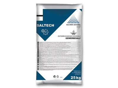 Obrázok produktu pre Bazénová soľ Saltech 99,6 % NaCl, balenie 25 kg, pre systémy so slanou vodou