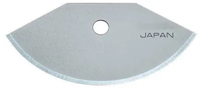 Produktbild von 18,5 mm halbrunde Klinge aus Edelstahl und ergonomischem Design, ideal zum Schne
