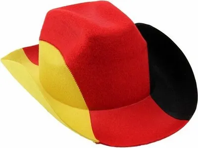 Produktbild von Cowboyhut Deutschland WM Germany Fanhut WM 2026 Fussball Weltmeisterschaft
