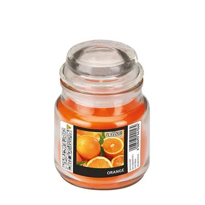 Produktbild von Flavour by GALA 6x Bonbonglas mit Wachsfüllung Ø 63 mm · 85 mm orange - Orange