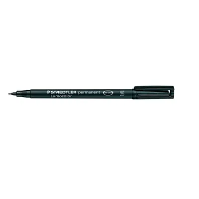 Produktbild von STAEDTLER Folienstift Lumocolor perm S schwarz 10 Stück