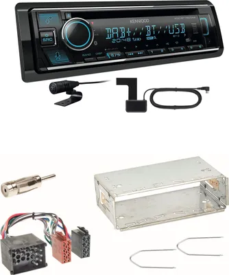 Produktbild von Kenwood KDC-BT760DAB Bluetooth Digitalradio USB CD Einbauset für BMW E30 E34 E32