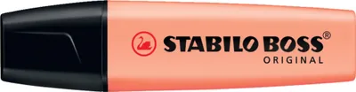 Produktbild von Textmarker - STABILO BOSS ORIGINAL Pastel - Einzelstift - cremige Pfirsichfarbe