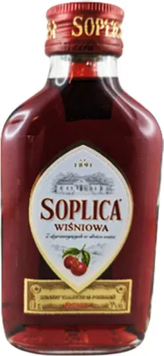 Produktbild von Soplica Wisniowa Polnischer Likör 28% Vol. 12er Set (12 x 100ml) Kirschlikör