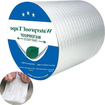 Immagine prodotto di Nastro impermeabile in alluminio 10 cm x 1,2 m con guarnizione in butile