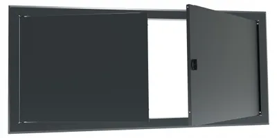 Image de Mimet MAXI Trappe de visite métallique Anthracite 110x40